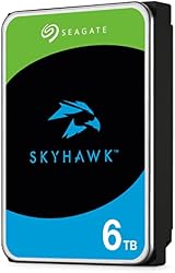 Seagate SkyHawk 6TB Video Internal Hard Drive 3.5 inch SATA 6Gb/s view 2