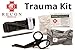 Recon Medical Pack -Includes Recon Medical GEN 4 Tourniquet Kevlar, Titanium Trauma Shears, Trauma Bandage, Compressed Gauze, Emergency Blanket, Carbon Pencil. First Aid Tactical (Green, Canvas Bag)