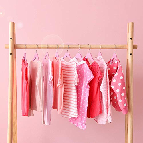 cozymood Wooden Childrens Hangers Kids Hangers,(20 Pack) Wood Baby