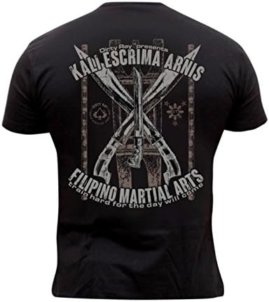 Dirty Ray Martial Arts Filipino Kali Escrima Arnis Men's T-Shirt DT22C