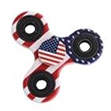 Rainbow Fidget Spinner Hand Spinner Toy Fingertip Gyro Anti Stress Toys (Red)