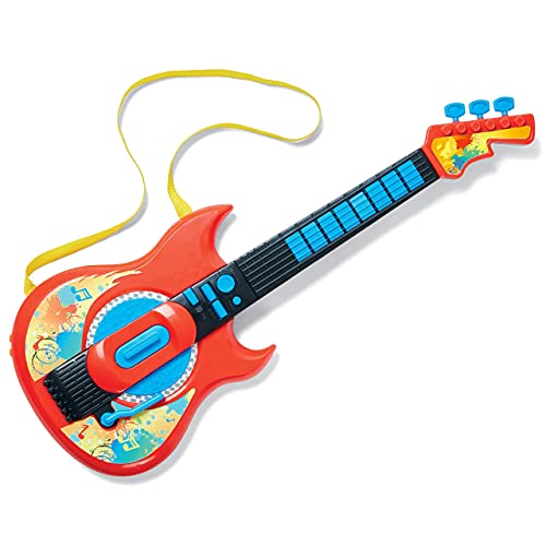 Kids Electric Musical Guitar Toy Play Set with Play Mode and Sounds for