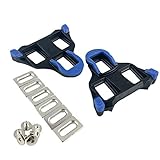 Thinvik Road Bike Cleats 2 Degree Float Self-Locking Cycling Pedals Cleat for Shimano SH-12 SPD-SL System Shoes