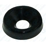 50 #6 Nylon Finishing Washers - Black