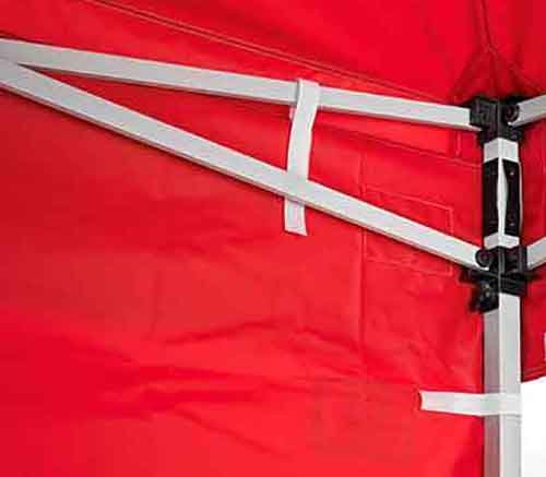 Impact Canopy 10 x 10 Canopy 2 Sidewalls, Outdoor Gazebo Canopy Replacement Walls Only, White