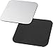 Pro Chef Kitchen Tools Square Coasters For Drinks - Bar Accessories Coaster Set With Holder For Coffee Table Decor - Stainless Steel Drink Mats Protect Your Furniture From Beer Mugs And Wine Glasses