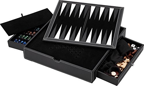 Mainstreet Classics Broadway 5-in-1 Combo Board Game Set