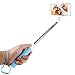 Dealgadgets Selfie Stick with Built-in Bluetooth Remote Shutter for Smartphones - Blue