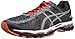 ASICS Men's Gel Kayano 22 Lite Show Running Shoe, Carbon/Silver/Cherry Tomato, 11 M US