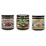 Better than Bouillon Vegetarian No Beef Base, No Chicken Base, Premium Seasoned Vegetable Base, 8 oz Jars (Variety 3 Pack)