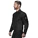 Viking Cycle Textile Warlock Mesh Motorcycle Jacket for Men Removable Armor, Summer Riding Gear (Black, XXX-Large)