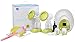 Nibble Double/Single Electric Breast Pump-2 Mode & 10 Levels suction[BPA FREE] (White)