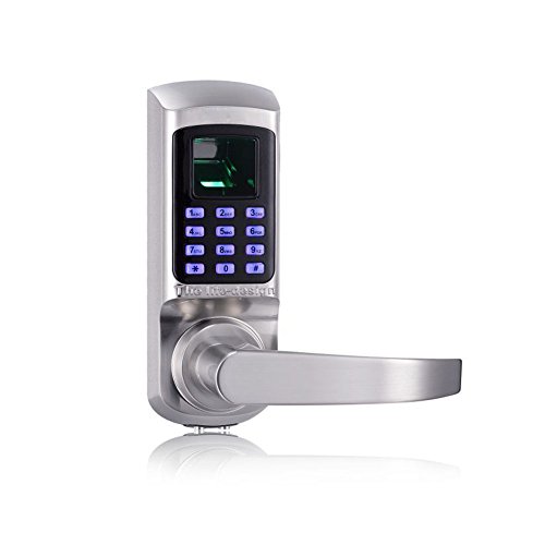 HARFO-HL23-Keyless-Fingerprint-Door-Lock-Perfect-for-Office-Home-Satin-Nickel