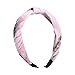 Miuance Pack of 6 Wide Plain Fashion Headbands Knot Turban Headband for Women Girls