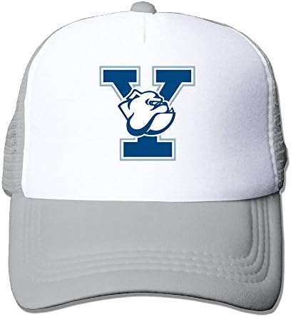 Yale Bulldogs Logo Nylon Adjustable Caps Ash Sun Hat Cap One Size