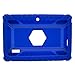Transwon 7 Inch Tablet Case for Kids, Fits INONI Kids Tablet Android 6.0 7 Inch IPS, TOPELOTEK 7, Tagital 7 T7K, Ainol Q88, Dragon Touch Y88X Plus 7 Inch Kids Tablet - Navy Blue