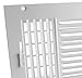Accord ABSWWH41212 Sidewall/Ceiling Register with 4-Way Design, 12-Inch x 12-Inch(Duct Opening Measurements), White