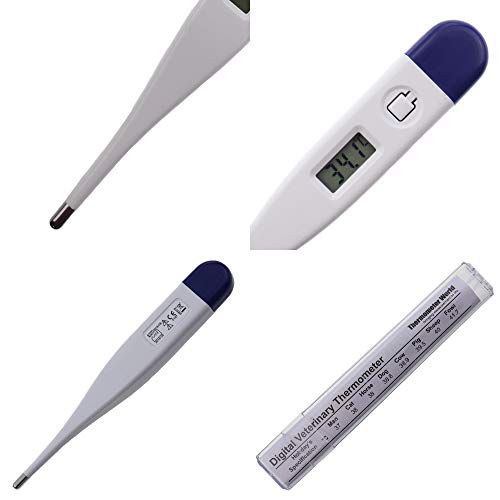 Veterinary Thermometer Vets Rapid Response Animals Dogs Horses Pets - Thumbnail 5