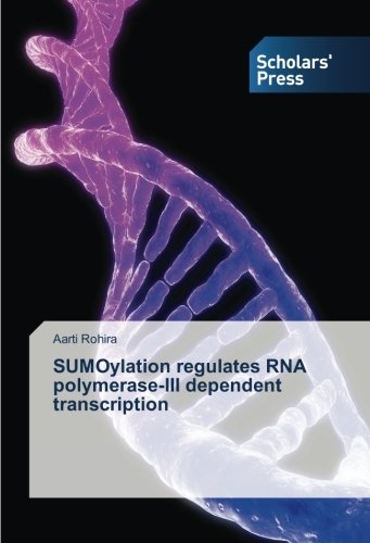 SUMOylation regulates RNA polymerase-III dependent transcription