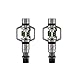 CRANKBROTHERs Crank Brothers Eggbeater 2 Hangtag Bike Pedals with Premium Cleats and Bicycle Shoe Shields Set (Green)thumb 1