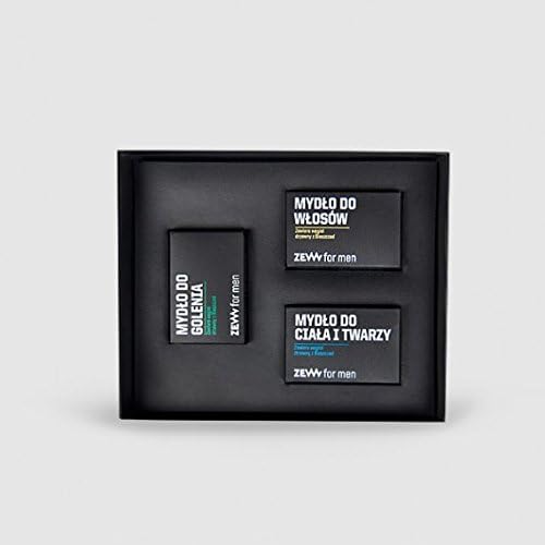 Barber’s Holiday Must Have Box - Shaving soap 85 ml, Body and face soap 85 ml and Hair soap 85 ml