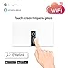 Faryuan Smart Wi-Fi Touch Panel Wall Switch Remote Control Timing Function with Smartphone Compatible with Alexa (one way switch)