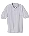 Hanes Men's ComfortBlend EcoSmart Jersey Polo,Ash,Large