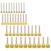 BCP 40-Pieces Assorted Size Round Sponges Brush Set, Paint Tools For Kids