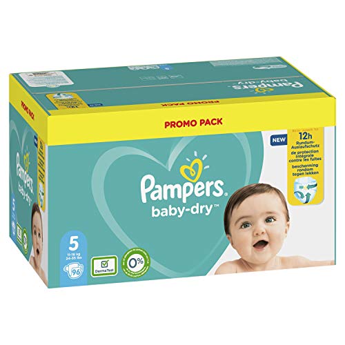 Pampers 81723660 Baby-Dry Pants Nappies, White