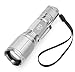 Premium Quality Bright LED Tactical Torch Flashlight With Built-In Rechargeable Battery - 3 Modes - Adjustable Focus Zoom Lens - Excellent For Hiking, Camping, Blackouts & Emergencies