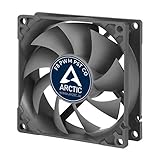 ARCTIC F8 PWM PST CO - 80 mm PWM PST Case Fan for Continuous Operation | Cooler with PST-Port (PWM Sharing Technology) and Dual Ball Bearing | Regulates RPM in Sync