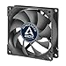 ARCTIC F8 PWM PST CO - 80 mm PWM PST Case Fan for Continuous Operation | Cooler with PST-Port (PWM Sharing Technology) and Dual Ball Bearing | Regulates RPM in Sync primary