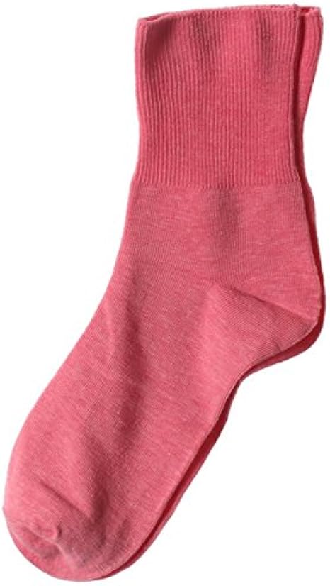 Amazon 靴下 レディース おしゃれ リブ ソックス 白 黒 ショートソックス シンプル 無地 Fサイズ ピンク ソックス 通販