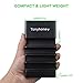 Docking Station,Tonyhoney 5 USB Multiport Charger Organizer iPhone,Android Phone Fast Charger (4-Port Black)