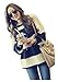 CA Fashion Women's Classical Stripe Knitting Pullover Sweater S to M