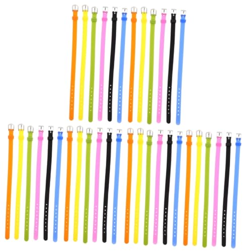 Abaodam Unisex Silicone Wristbands Skin Friendly Watch Straps Replacement Bands for Decoration