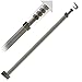 Ideal Security Sliding Patio Door Security Bar with Child-Proof Lock, Extendable, Anodized Silver (25.75-47.5 Inches)
