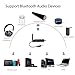 Bluetooth 5.0 Transmitter for TV/PC, Bluetooth Audio Transmitter Adapter, AptX Low Latency in Dual Link & Online Voice Chat, Plug & Play, Compatible with Windows Mac OS PC Laptop, Nintendo Switch, PS4