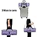 PICAN Foldable Carrying Bag Compatible with Cricut Explore Air and Maker, Tote Bag Compatible with Cricut Explore Air 2 and Silhouette Cameo 3 (Purple)