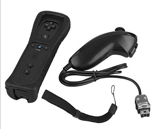 Wii Remote Controller And Nunchuck for Nintendo Wii&amp;Wii U-Black
