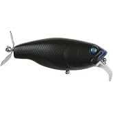 deps Buzzjet BJ96 Wake Bait Topwater (04 Jet Black)