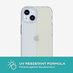Tech21 Evo Clear case for iPhone 15 - Impact