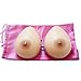 KONMED 1000g/pair Silicone Breast Form Breast Enhancer for Cross Dressers/Mastectomy/Cosplay,with Pink Protective Bag