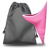 Female Urination Device,KarmaRebirth Portable Female Urinal Silicone Cups Reusable Pee Funnel for Women Standing Up to Pee Lightweight,For Camping,Travelling,Hiking,Outdoor-with Discreet Carry Bag