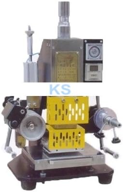 Kohstar Pneumatic hot foil stamping foil stamper printer leather debossing machine 11080mm 110V/220V 90