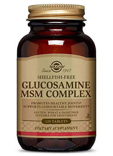 Solgar Glucosamine MSM Complex Tablets, 120 Count