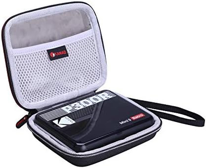 XANAD Hard Case Compatible with Kodak Mini Shot 3 Retro/Mini Shot 3 Square/Mini Shot 3 Portable Wireless Instant Camera & Photo Printer – Travel Protective Bag (Grey)