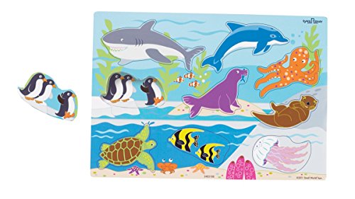 Small World Toys Ryan's Room Wooden Puzzles  - Aquarium