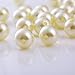 AiFanS Ivory Pearl Beads for Jewelry Making and DIY Crafts - 8mm Faux Pearl Beads with Hole - 1800 Pieces