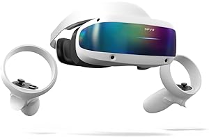 DPVR E4 VR Headsets, PCVR Headset with Controller, Virtual Reality Headset for PC Games, Support SteamVR Games (E4 Elite)